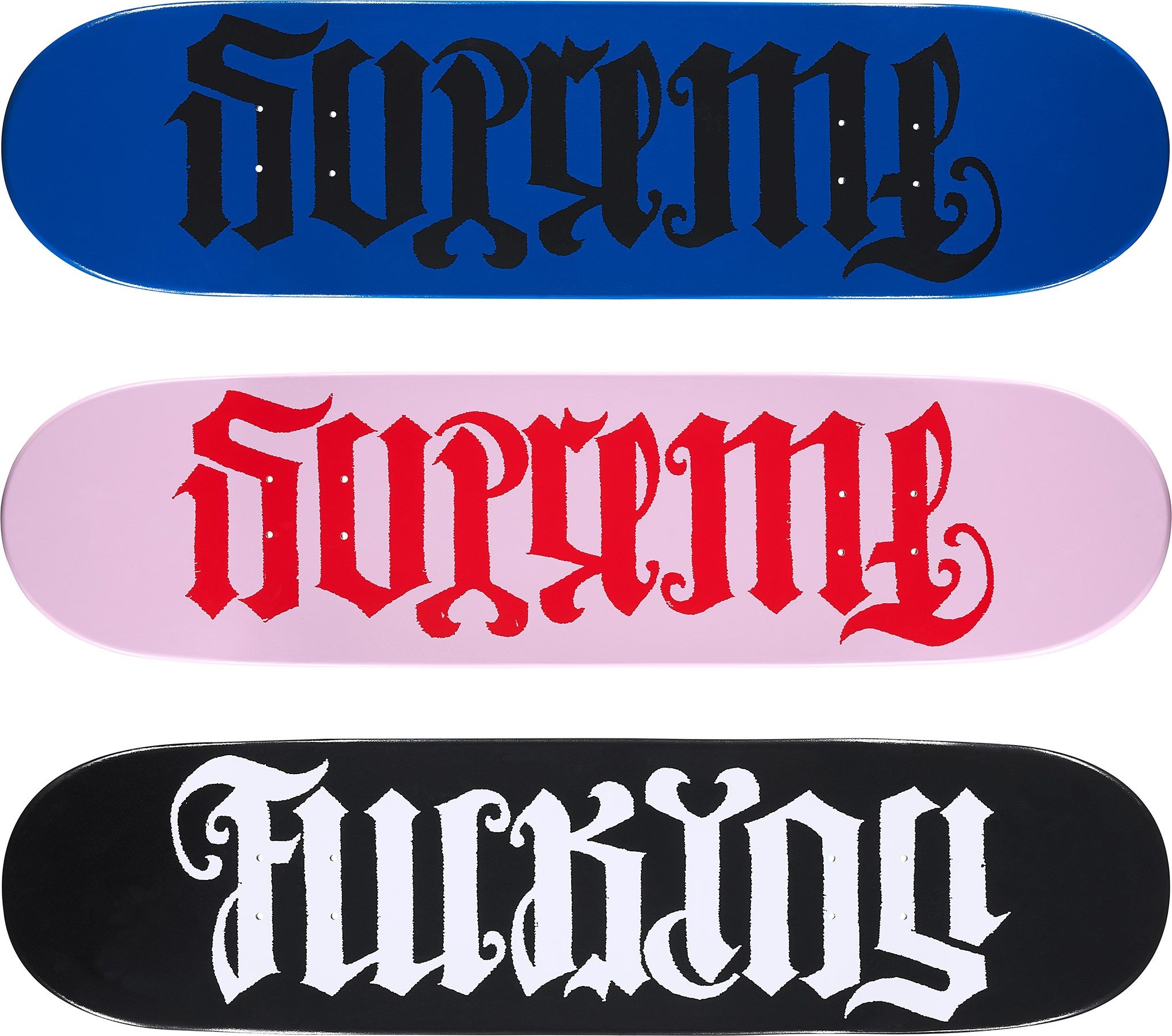 Ambigram Skateboard